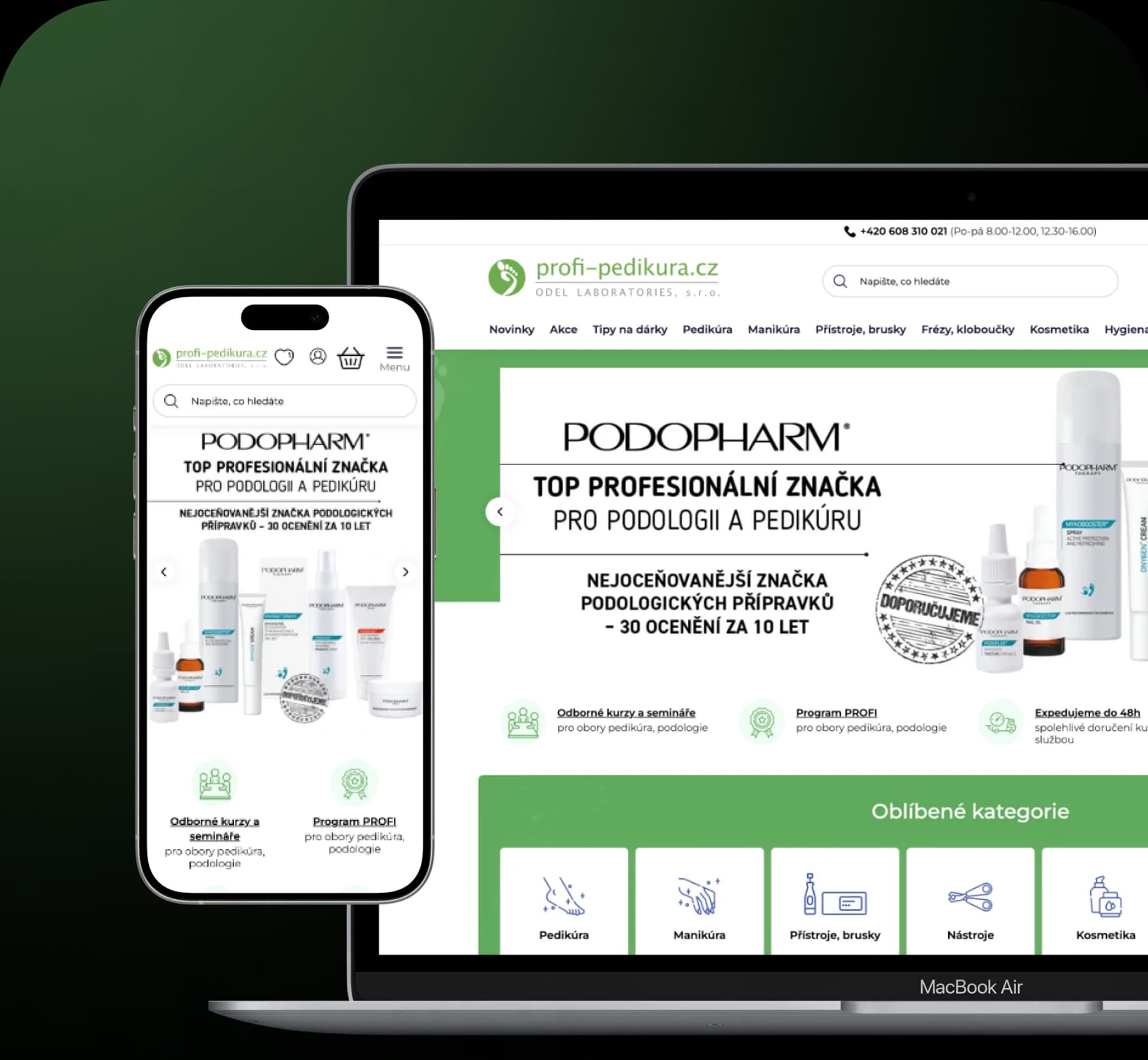 Profi-pedikura mockup