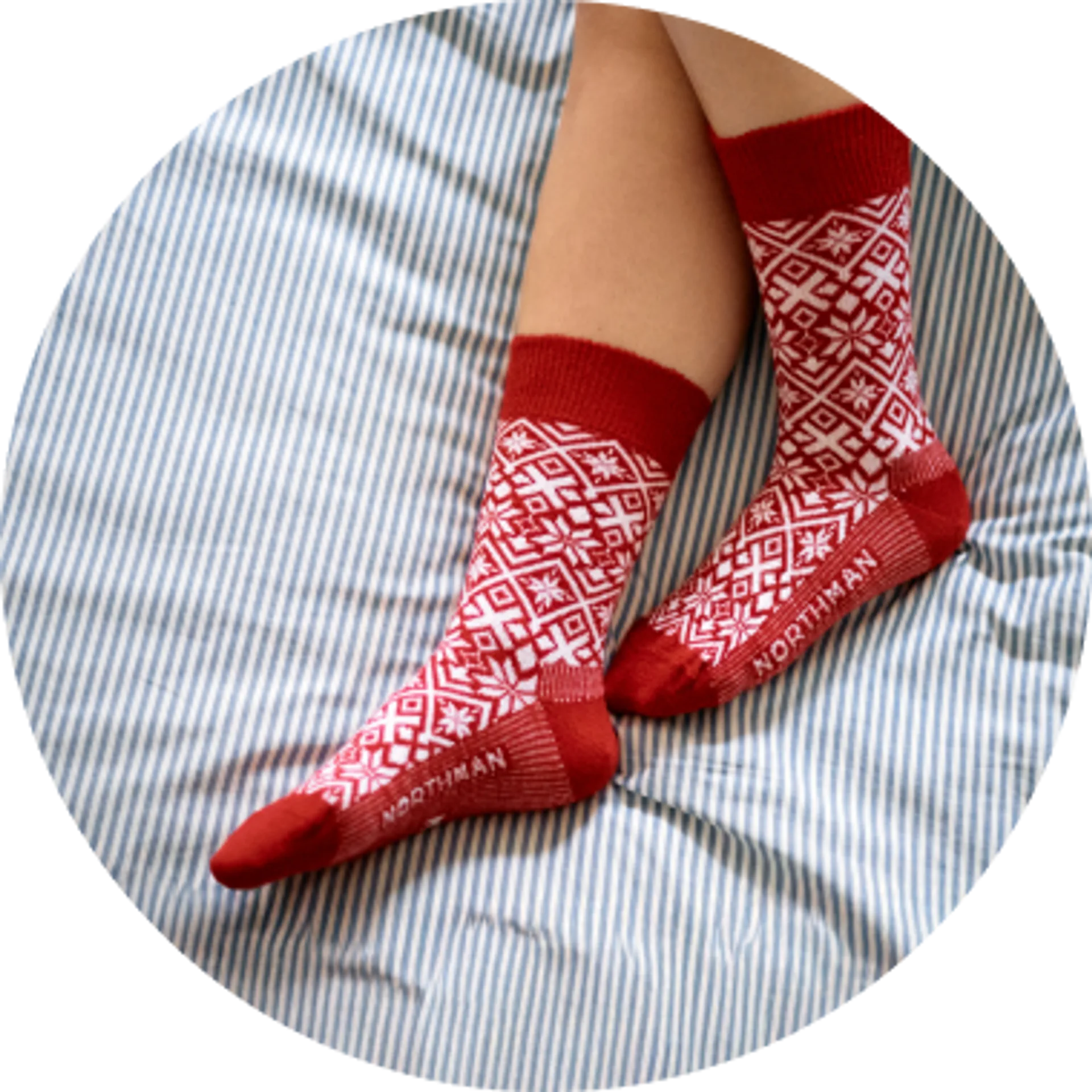 Northman model socks left