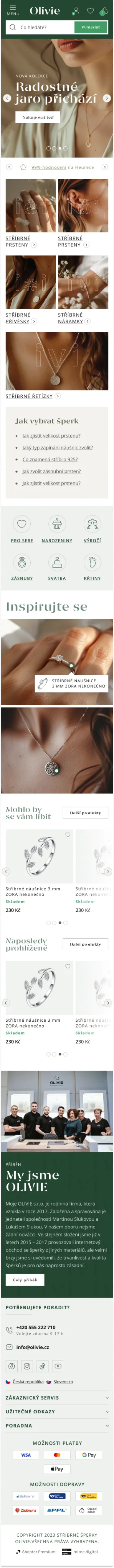 Olivie Mobile Mockup