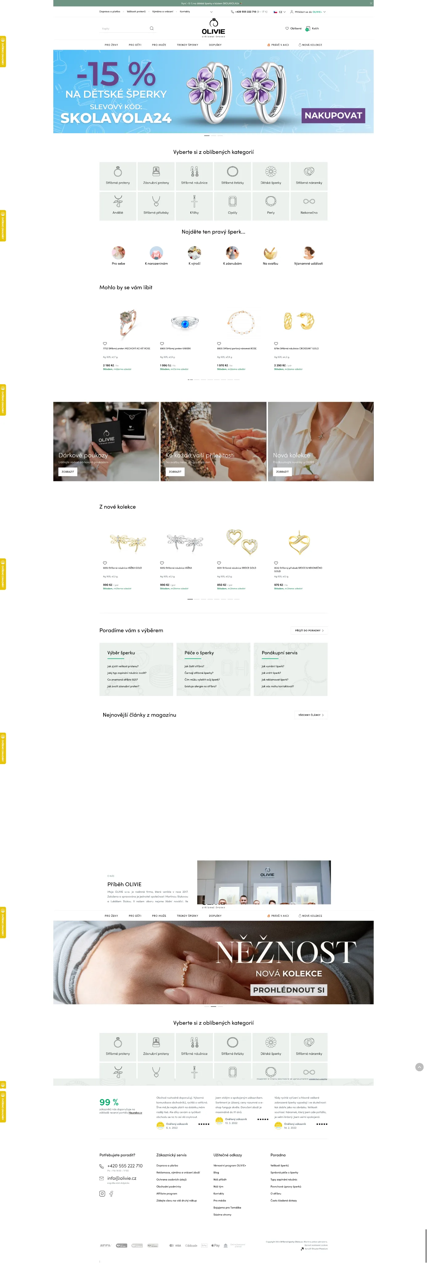 Olivie Homepage Laptop
