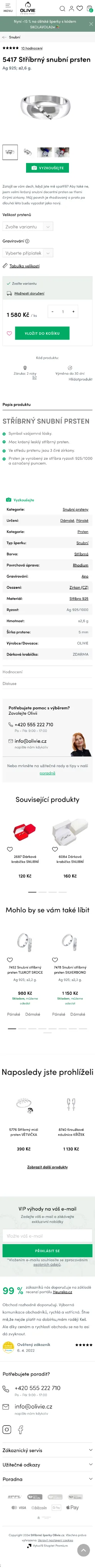 Olivie Detail Mobile